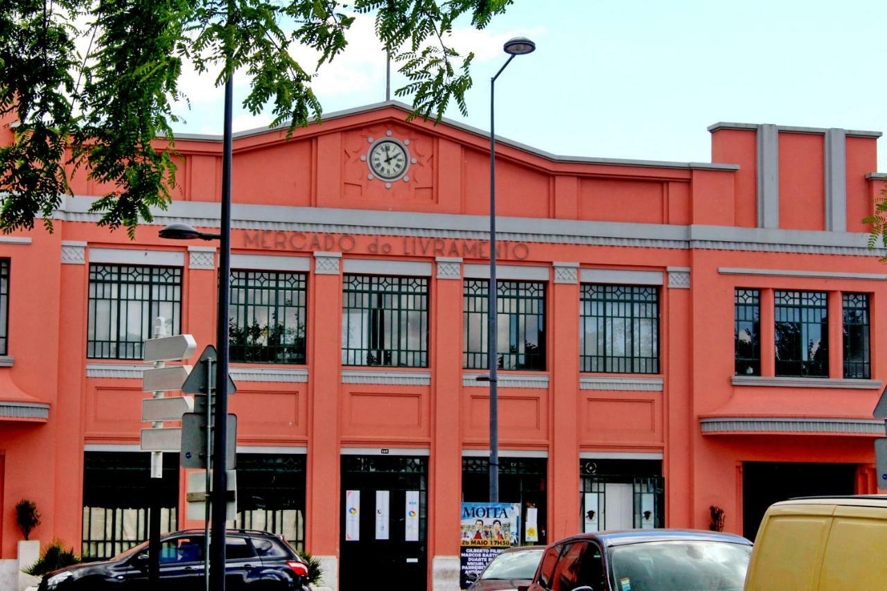 Casa Feijao No Centro De Setubal Villa Exteriör bild
